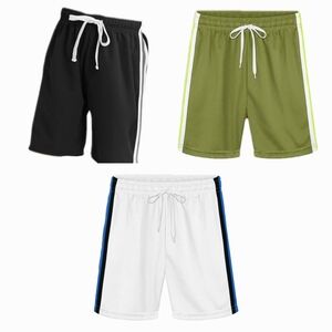 Resinta Boys NWOT 3 Pack Athletic Pull-On Basketball Drawstring Shorts Size 3T